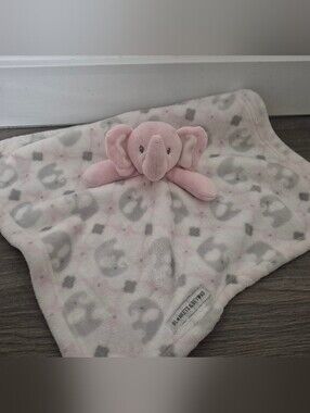 *5/$25* Blankets & Beyond Pink Elephant Baby Security Blanket